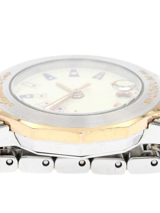 CORUM Admirals cup 39.130.24V585 Date beige Dial Quartz Ladies Watch_955471 main image 4